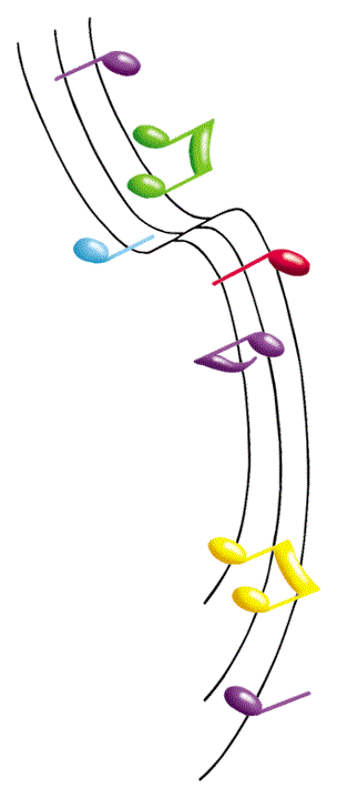animated clipart music notes - photo #49